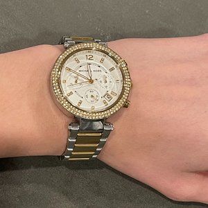 Michael Kors Watch Gold and Silver